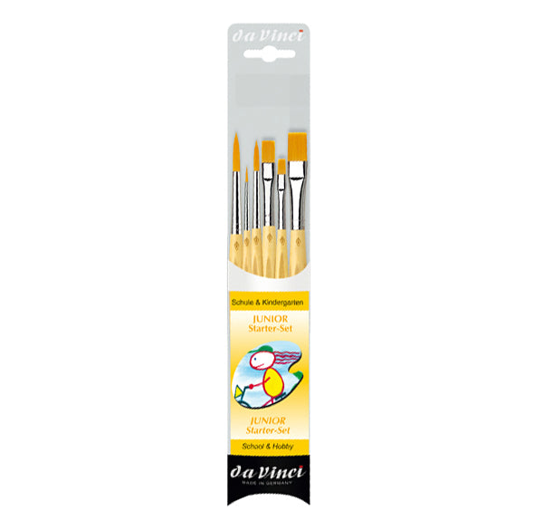 da Vinci Junior Starter Set 4218 penselenset, 6 stuks