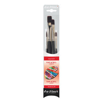 da Vinci Top-Acryl penselenset, 4 stuks