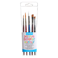 Princeton Lettering Professional penselenset, 5 stuks