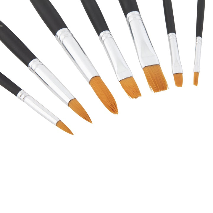 Nassau Fine Art penselenset 7 stuks, nylon – afbeelding 3