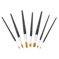 Nassau Fine Art penselenset 7 stuks, nylon – afbeelding 4