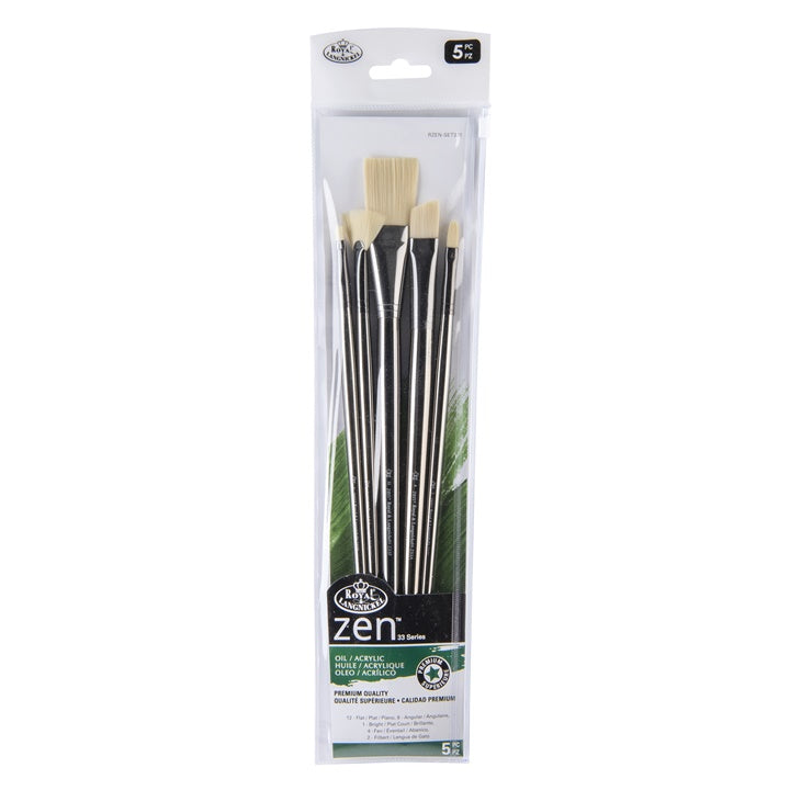 Royal & Langnickel Zen Series 33 penselenset, 5 stuks