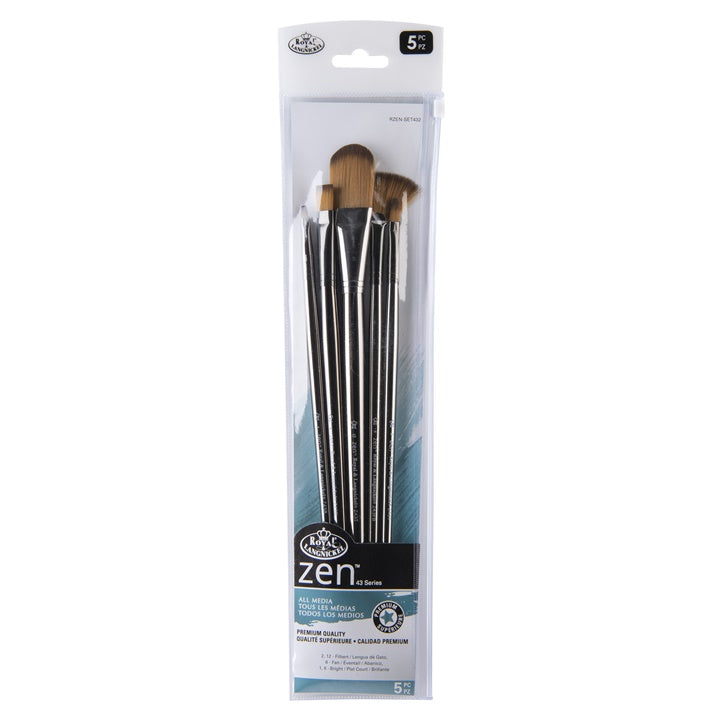 Royal & Langnickel Zen Series 43 penselenset, 5-delig