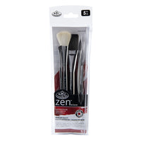 Royal & Langnickel Zen Series 83 penselenset, 5 stuks