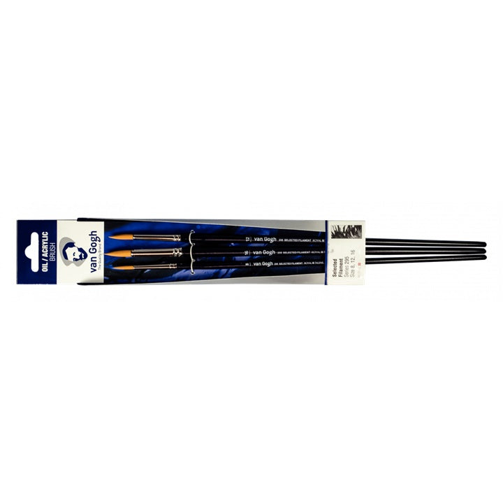 Royal Talens Van Gogh penselenset Serie 295, maten 000, 0 en 2