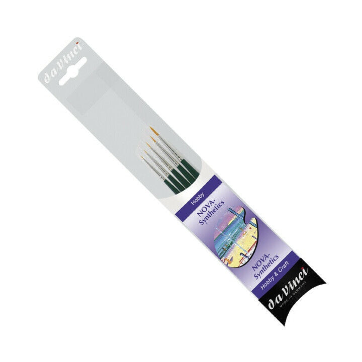 Penselenset da Vinci Nova, 5 ronde synthetische penselen
