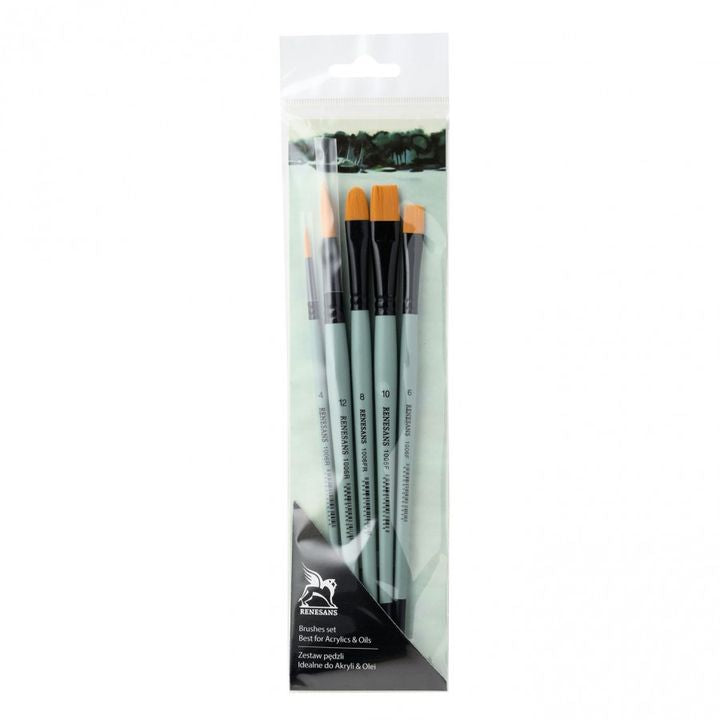 Penselenset Renesans 1006, 5 synthetische penselen
