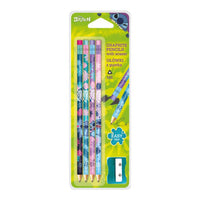 Colorino Disney Stitch grafietpotloden met puntenslijper, 4 stuks