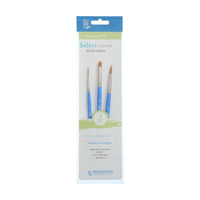 Penselenset Princeton Select – 3 penselen: plat, liner en rond