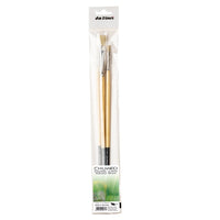 Vegan penselenset da Vinci Chuneo 4129 voor olieverf, 3 stuks