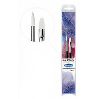 Aquarelpenselenset da Vinci Casaneo White Supergranulation, 2 stuks