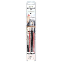 Aquarelpenselenset da Vinci Urban Watercolor Schlapper, 4 stuks