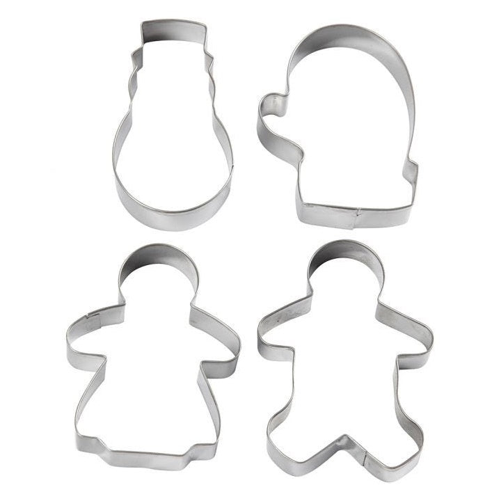 Creativ Company uitsteekvormen van metaal, 4 stuks – afbeelding 2