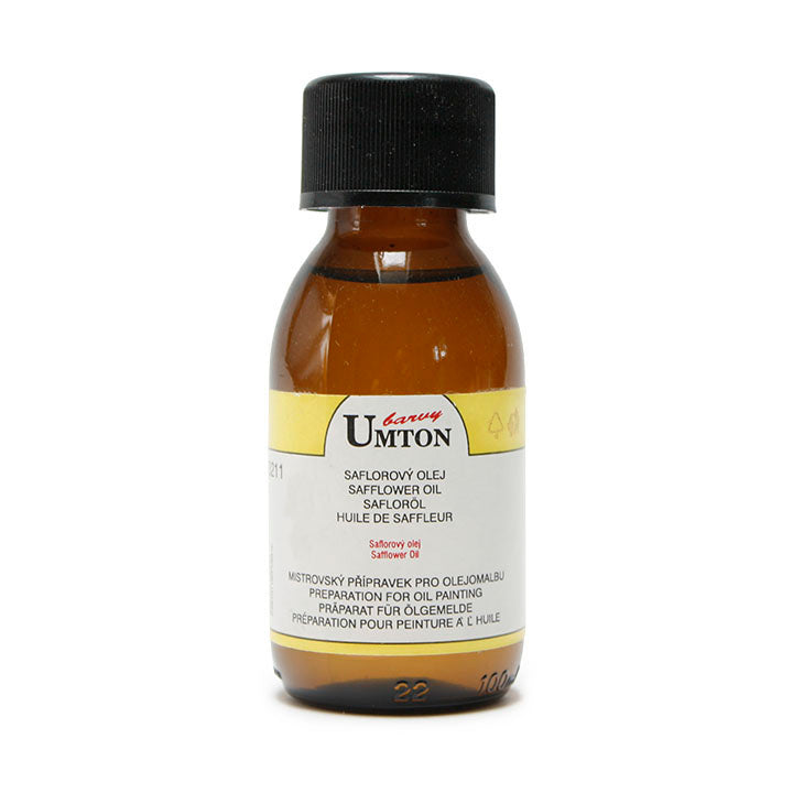 Umton saffloerolie 3211 voor olieverf – afbeelding 3