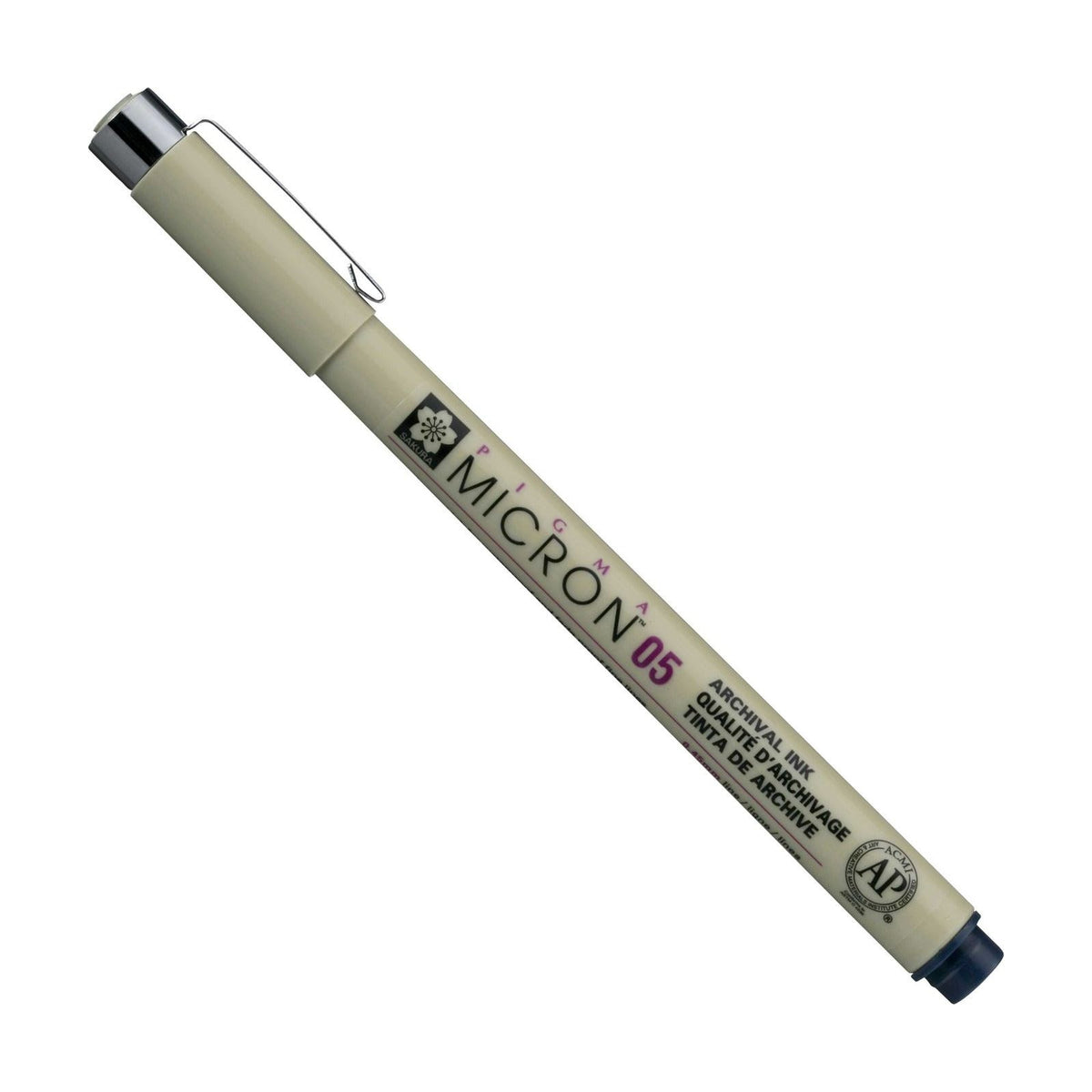 Sakura Pigma Micron fineliner blauwzwart 0,45–0,50 mm