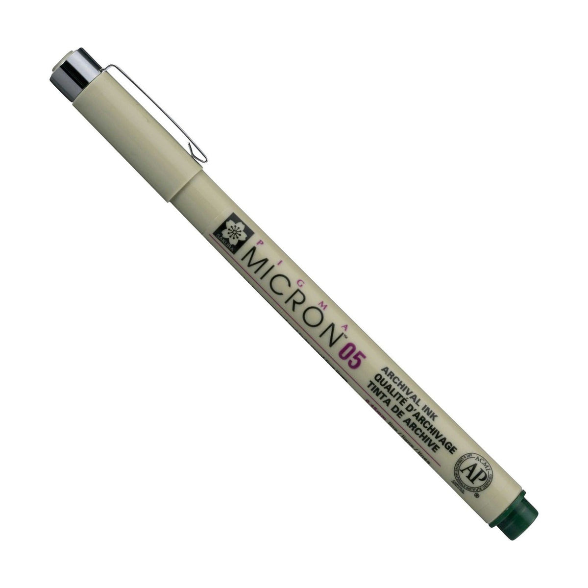 Sakura Pigma Micron fineliner Hunter Green 0,45–0,50 mm