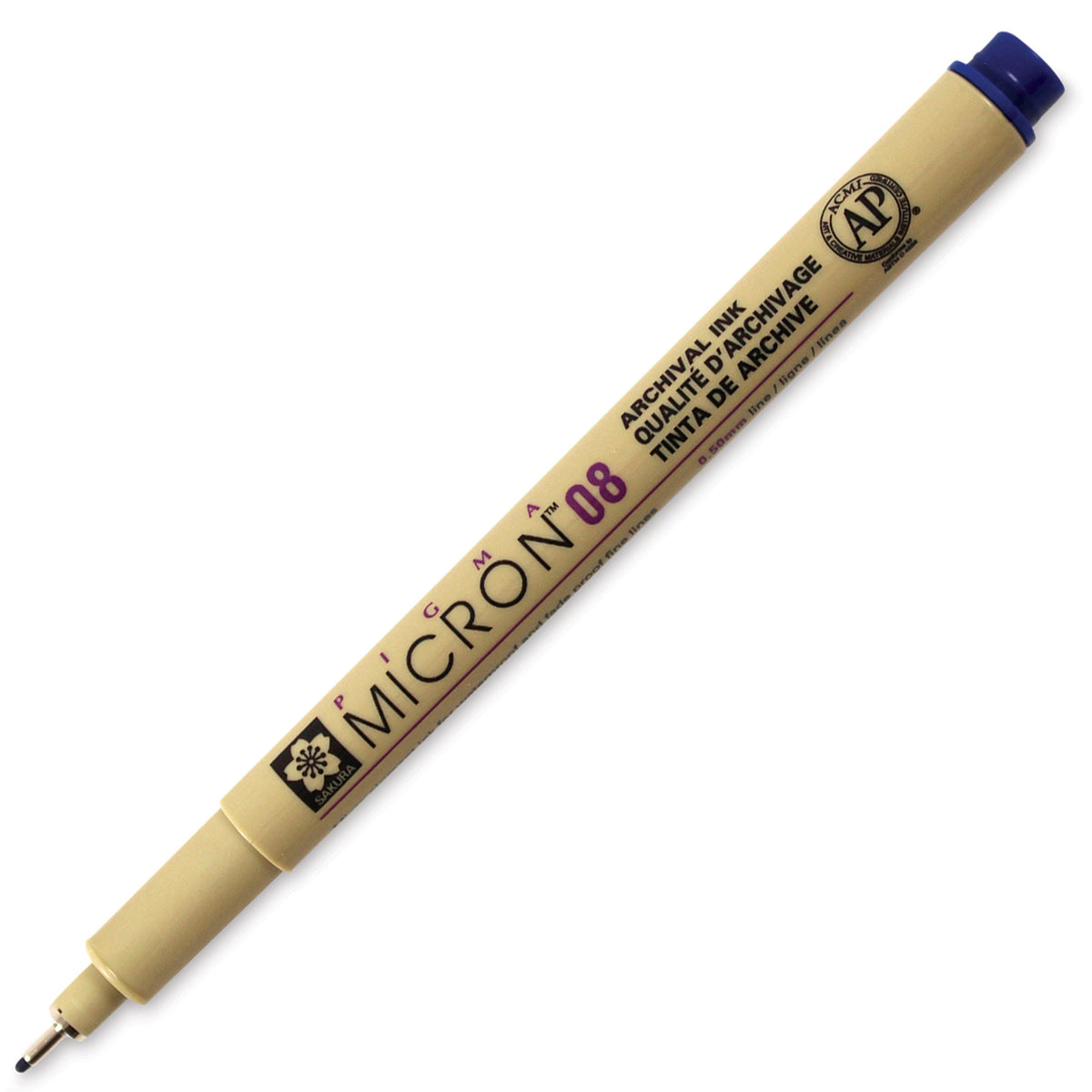 Sakura Pigma Micron fineliner koningsblauw 0,45–0,50 mm