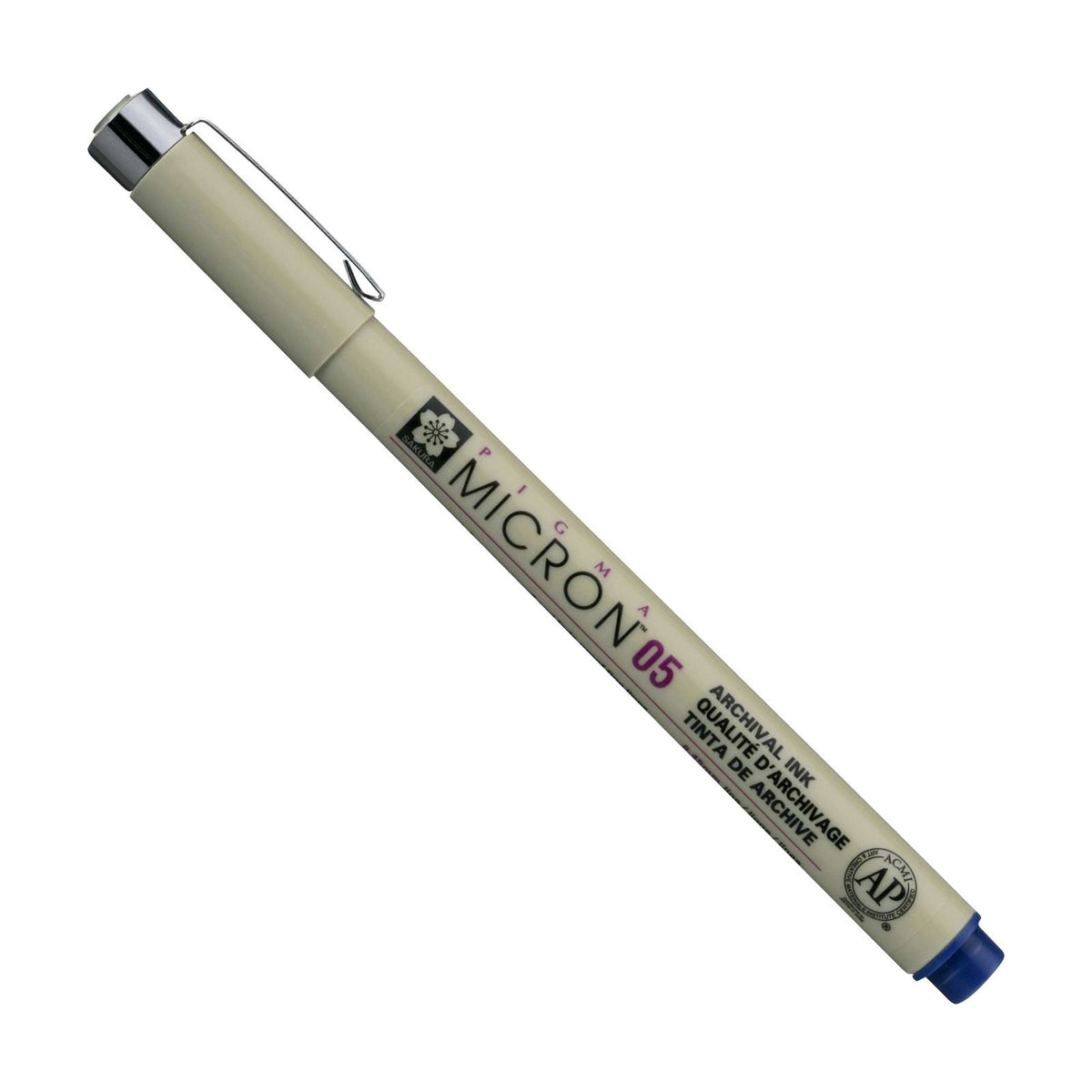 Sakura Pigma Micron fineliner koningsblauw 0,45–0,50 mm