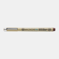 Sakura Pigma Micron PN fineliner 0,45 mm, diverse kleuren – Bordeauxrood