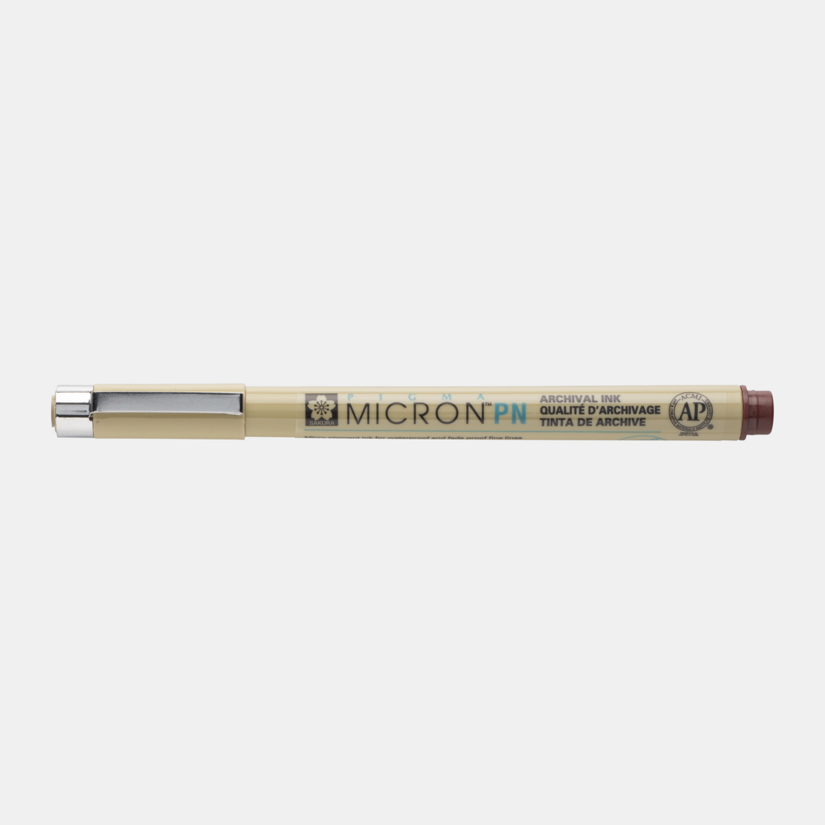 Sakura Pigma Micron PN fineliner 0,45 mm, diverse kleuren – Bordeauxrood