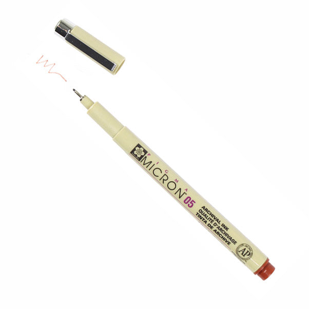 SAKURA Technical Pen Pigma Micron BROWN | various thicknesses — image 3