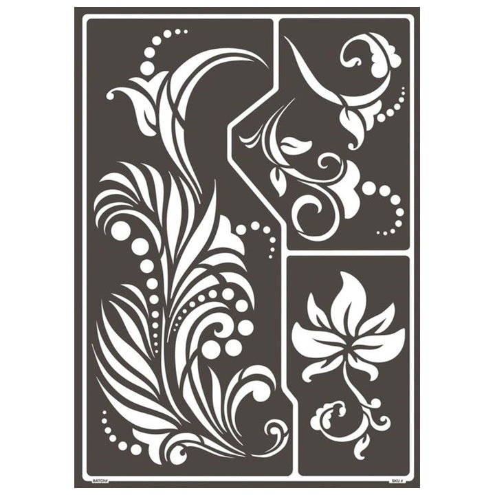 ARTMiE zelfklevend sjabloon Fantastic Flowers A3