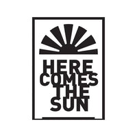 KREUL zelfklevend sjabloon Here comes the sun A5