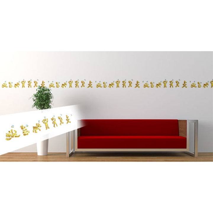 KREUL zelfklevend sjabloon Little bears 11 × 70 cm
