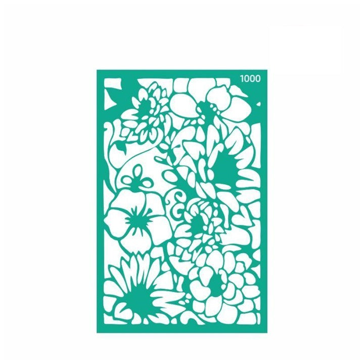 Rosa Talent zelfklevend sjabloon 13 × 20 cm – nr. 1000