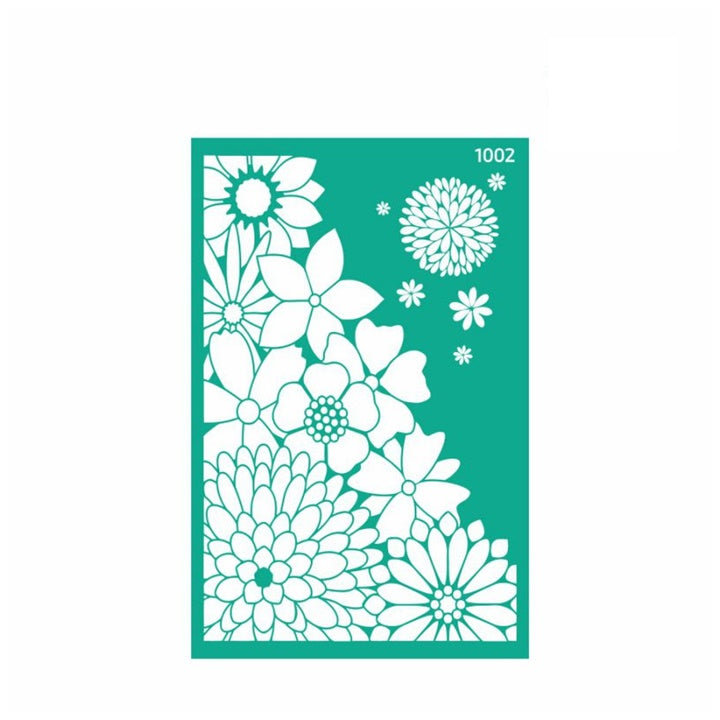 Rosa Talent zelfklevend sjabloon 13 × 20 cm – nr. 1002