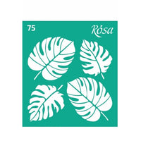 Rosa Talent zelfklevend sjabloon 9 × 10 cm – patroon 75