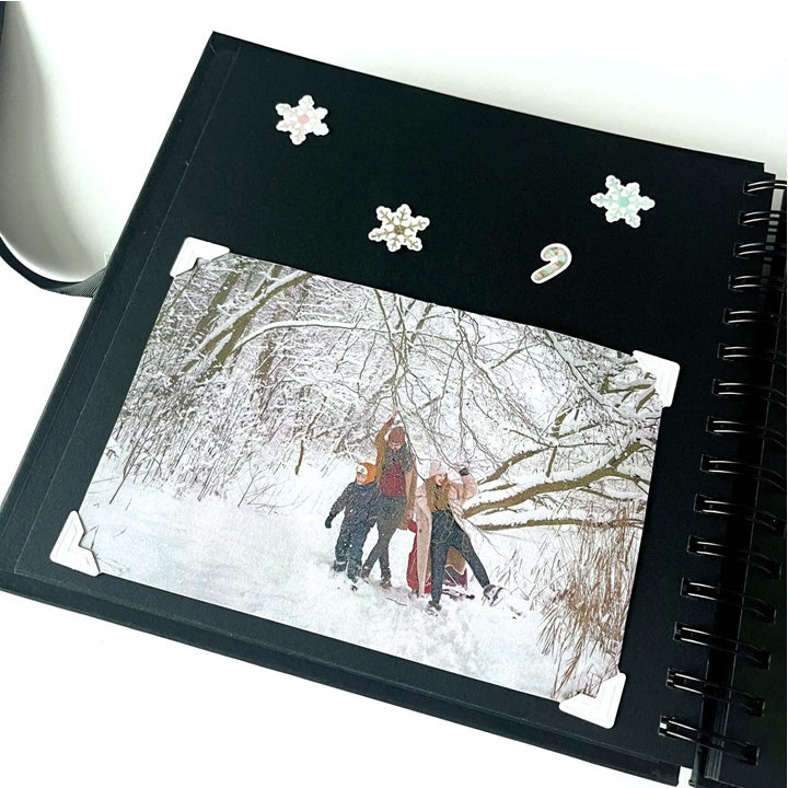 Zelfklevende fotohoekjes DP Craft – 48 stuks – afbeelding 2