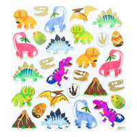 DP Craft stickers dinosaurussen, 28 stuks