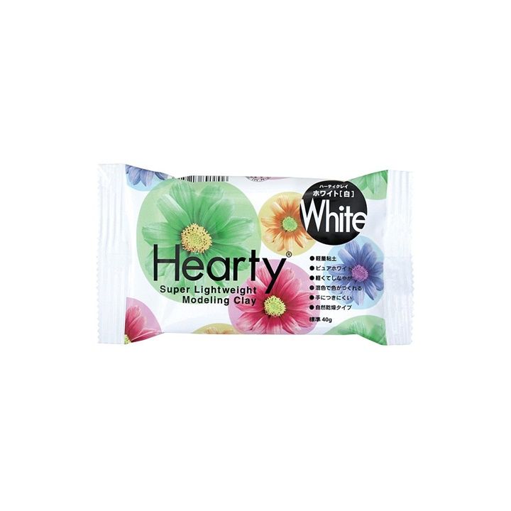 Padico Hearty ultralichte luchtdrogende klei, wit, 40 g