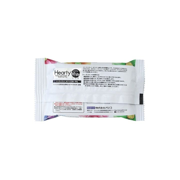 Padico Hearty ultralichte luchtdrogende klei, wit, 40 g – afbeelding 2