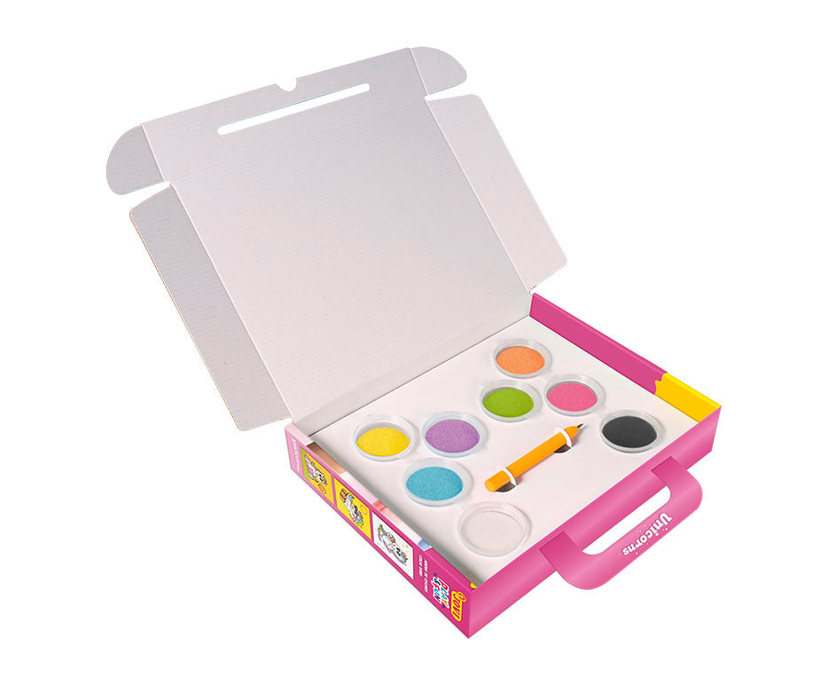 Sand Painting Set JOVI Play&Fun Unicorns - 12 pcs
