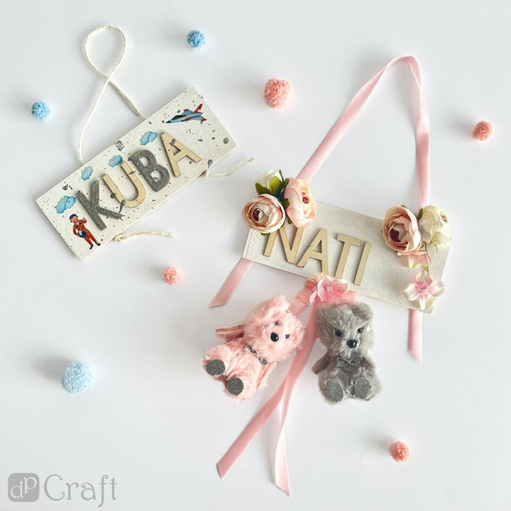 DP Craft satijnlint pastel, set van 6 × 2 m – afbeelding 2
