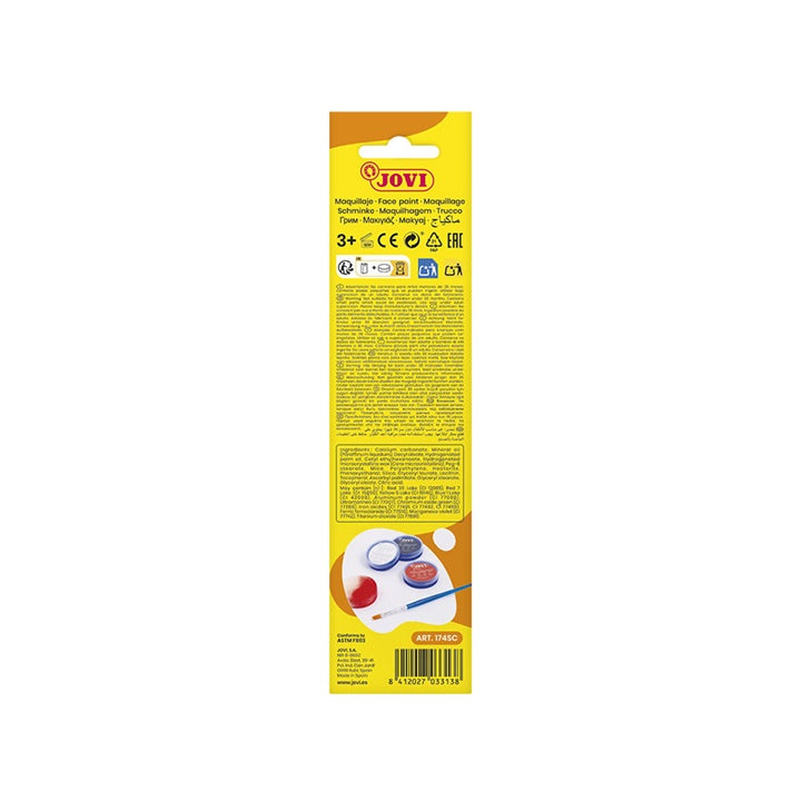 Scary Face Paint Set with Accessories, 3 x 8 ml - image 5