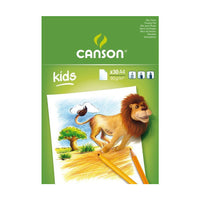 Schetsblok Canson Kids 90 g/m² – 30 vellen, A5 en A4