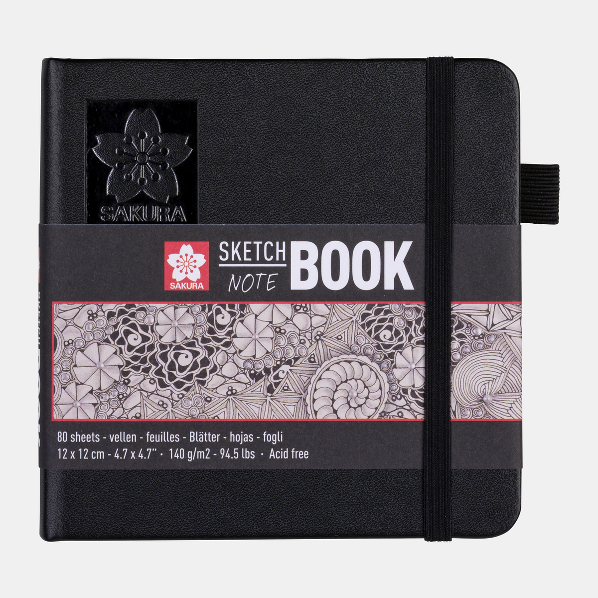 Schetsblok Sakura 140 g/m² – 80 vellen, 9 × 14 tot 21 × 30 cm