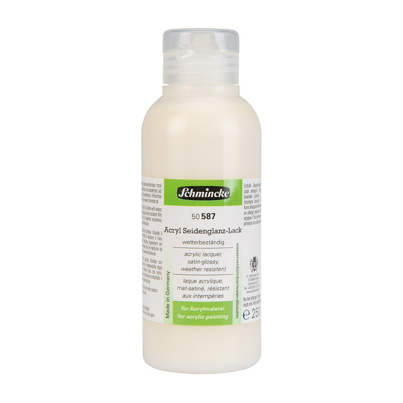 Schmincke acrylvernis zijdeglans 250 ml