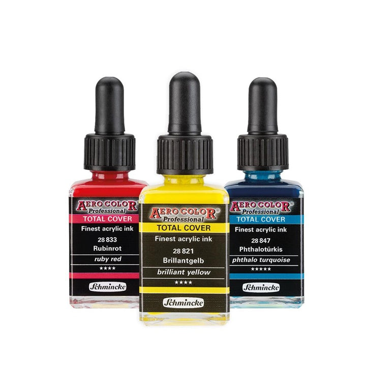 Schmincke AERO COLOR Professional Total Cover Acrylic Ink 28 ml | various shades — image 1
