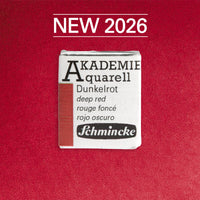 Schmincke AKADEMIE aquarelverf in half napje – 335 Donkerrood