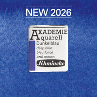 Schmincke AKADEMIE aquarelverf in half napje – 444 Donkerblauw