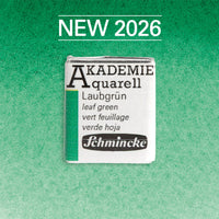 Schmincke AKADEMIE aquarelverf in half napje – 555 Bladgroen