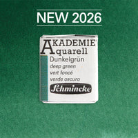 Schmincke AKADEMIE aquarelverf in half napje – 556 Donkergroen