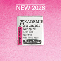 Schmincke AKADEMIE aquarelverf in half napje – 952 Neonroze