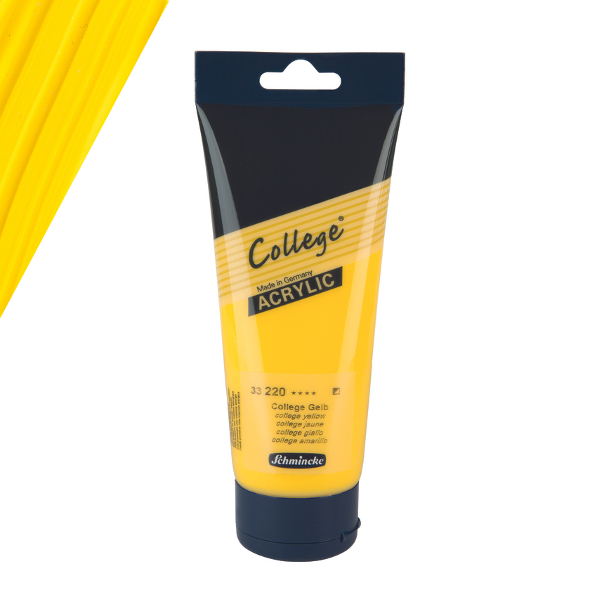 Schmincke College Acrylic acrylverf 200 ml – 100 White (wit)