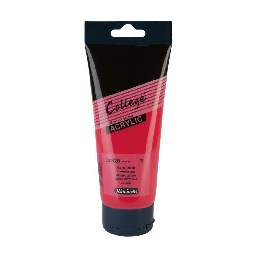 Schmincke College Acrylic acrylverf 200 ml – 320 Karmijnrood