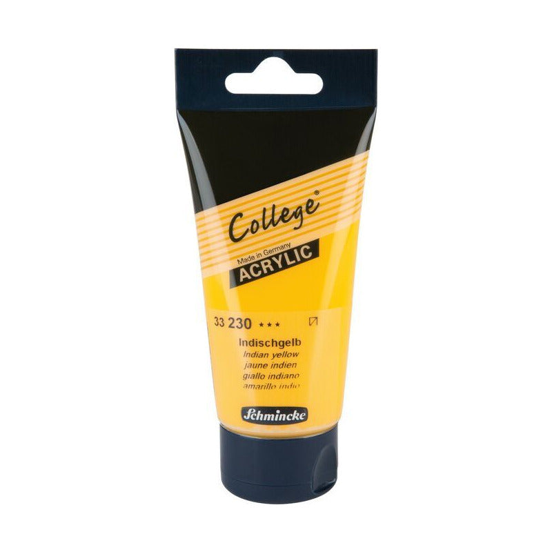 Schmincke College Acrylic acrylverf 75 ml – 230 Indischgeel